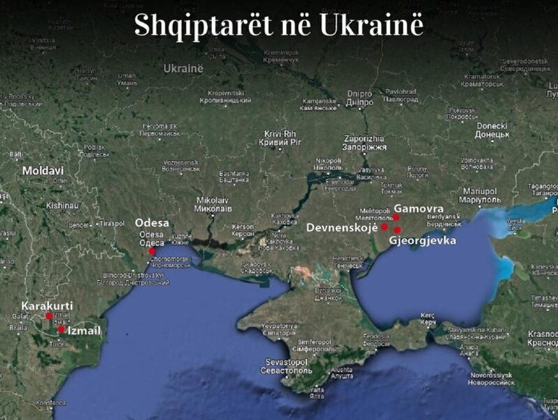 Shqiptaret-Ukraine