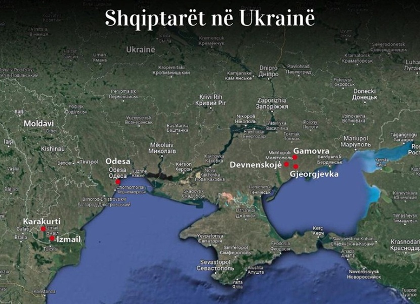 Shqiptaret-Ukraine