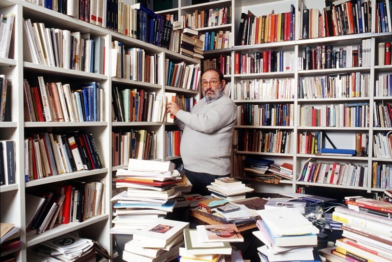 JAN 2000: MILANO, UMBERTO ECO, WRITER