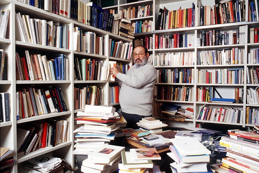 JAN 2000: MILANO, UMBERTO ECO, WRITER