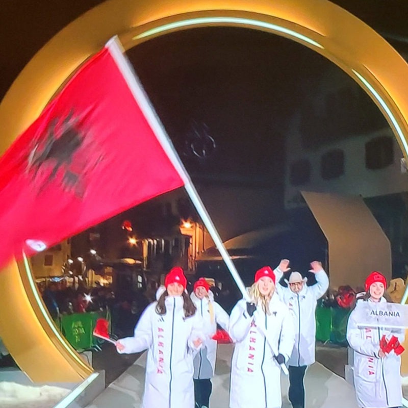 Shqipëria hyn në Lojërat Olimpike Dimërore Milano‑Cortina 2026 — Fat të mbarë skijuesve tanë!