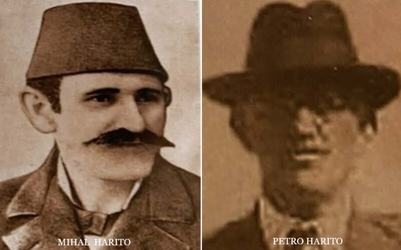 Mihal dhe Petro Harito – Atë e bir në shërbim të kombit