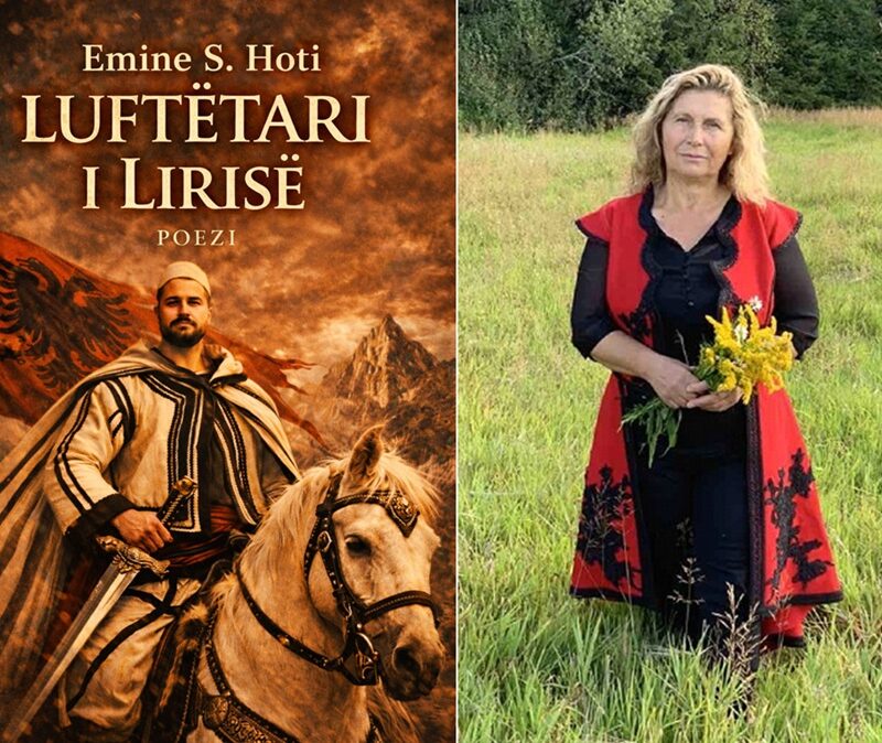 ”Luftëtari i lirisë” një vëllim i ri poetik nga Emine S. HOTI
