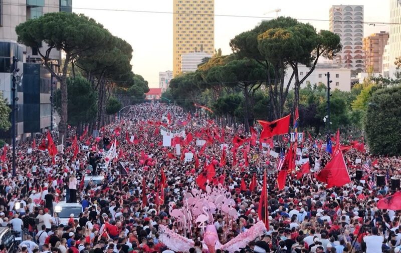 Protesta-Tirane-2026