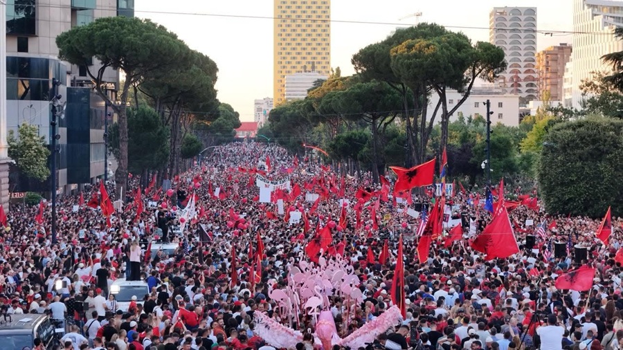 Protesta-Tirane-2026