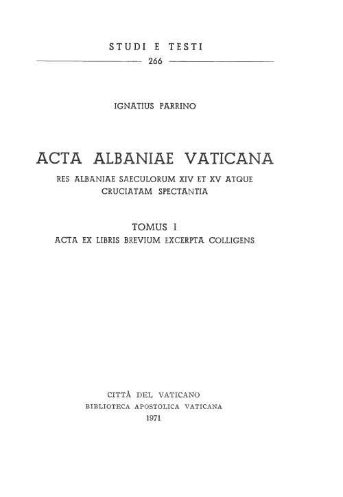 Acta-Albaniae-Vaticana
