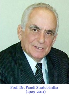 PROF. DR. PANDI STRATOBËRDHA-SPECIALIST I DIGAVE DHE HIDROENERGJETIKËS SHQIPTARE, PEDAGOG I SHQUAR NË AUDITORET E TIRANËS DHE TË PRISHTINËS