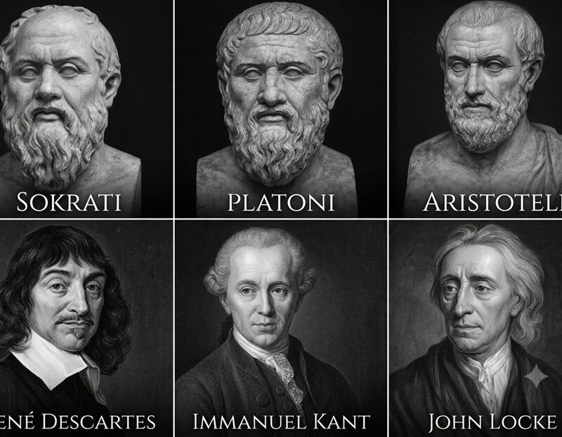 Pafundësia e udhës që të shpie te dija, nga Sokrati, Platoni e Aristoteli te Dekarti, Hume dhe Kanti