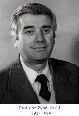 PROF. DOC. ZYHDI CASLLI-PEDAGOG SHUMË I PËRGATITUR DHE ME NIVEL TË LARTË PEDAGOGJIK E SHKENCOR NË UNIVERSITETIN E TIRANËS DHE NË UNIVERSITETIN E PRISHTINËS